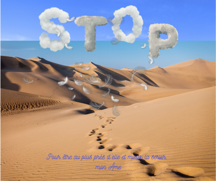 Pour être au plus près d’elle et mieux la servir, mon Âme